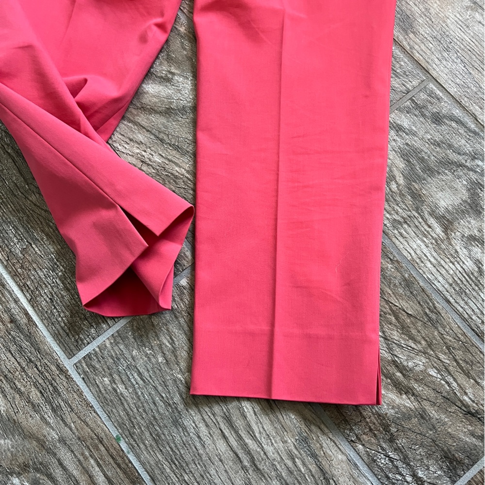 Lafayette 148 New York Cropped Bleecker, Pink, Women’s Work Wear Size 6 - Picture 13 of 14
